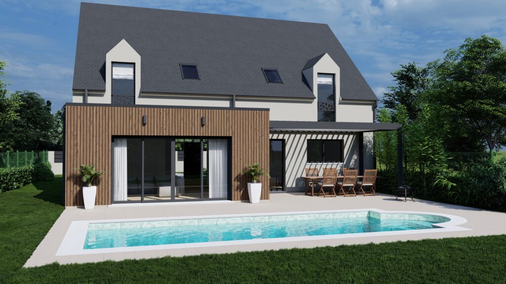 Modèle Eden Façade arrière