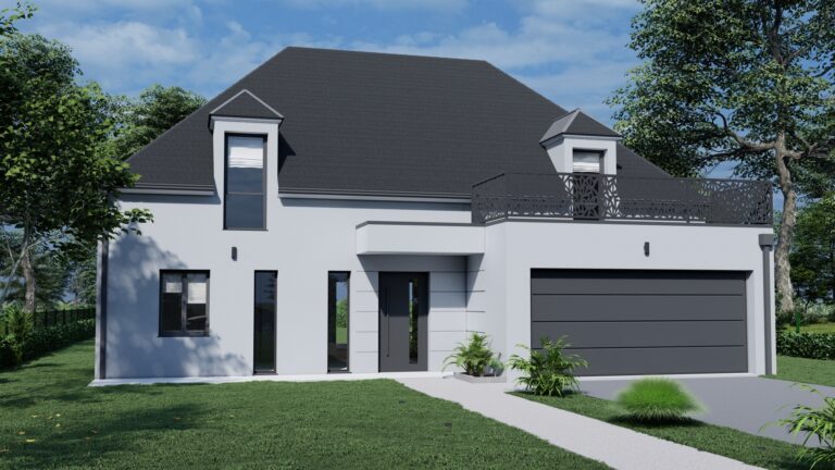 Modèle Epuré façade avant